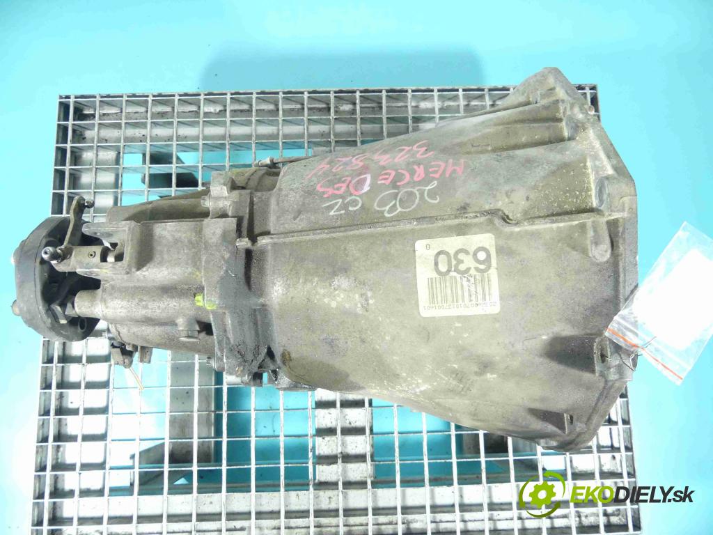 Mercedes C W203 2000-2007 2.0 kompressor 163 HP manual 120 kW 1998 cm3 5- prevodovka stupeň,rýchlosť manual 716630