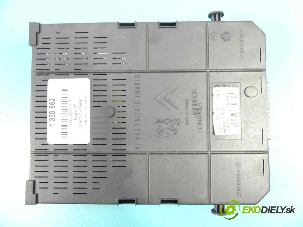 Peugeot 407 2.0 hdi 136 HP manual 100 kW 1997 cm3 4- modul riadiaca jednotka 21676031 (Ostatné)