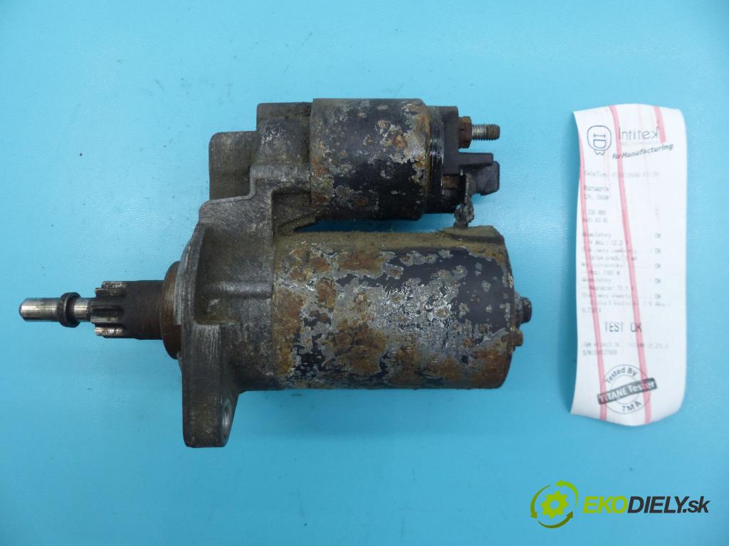 Audi A3 8L 1996-2003 1.8 T 150 HP manual 110 kW 1781 cm3 3- štartér 0001107022 (Štartéry)