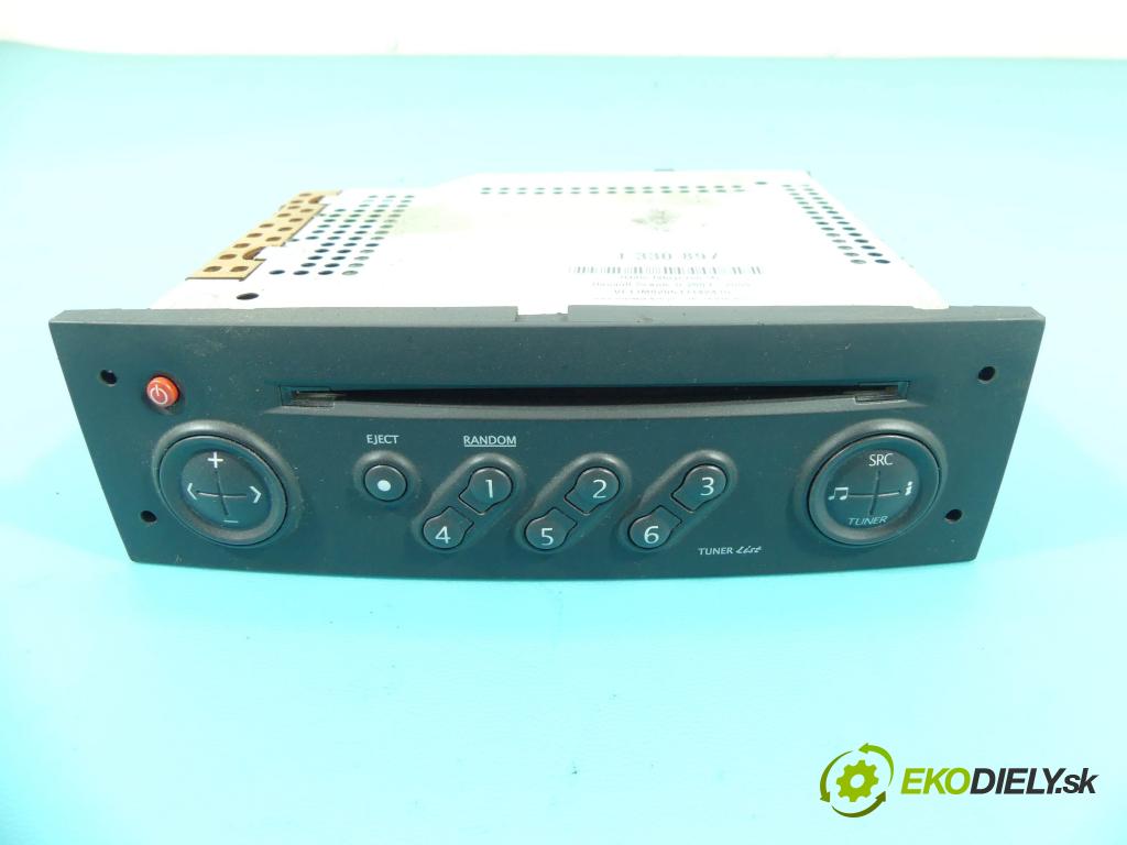 Renault Scenic II 2003-2009 1.5 dci 101 HP manual 74 kW 1461 cm3 5- Radio originál 8200300858