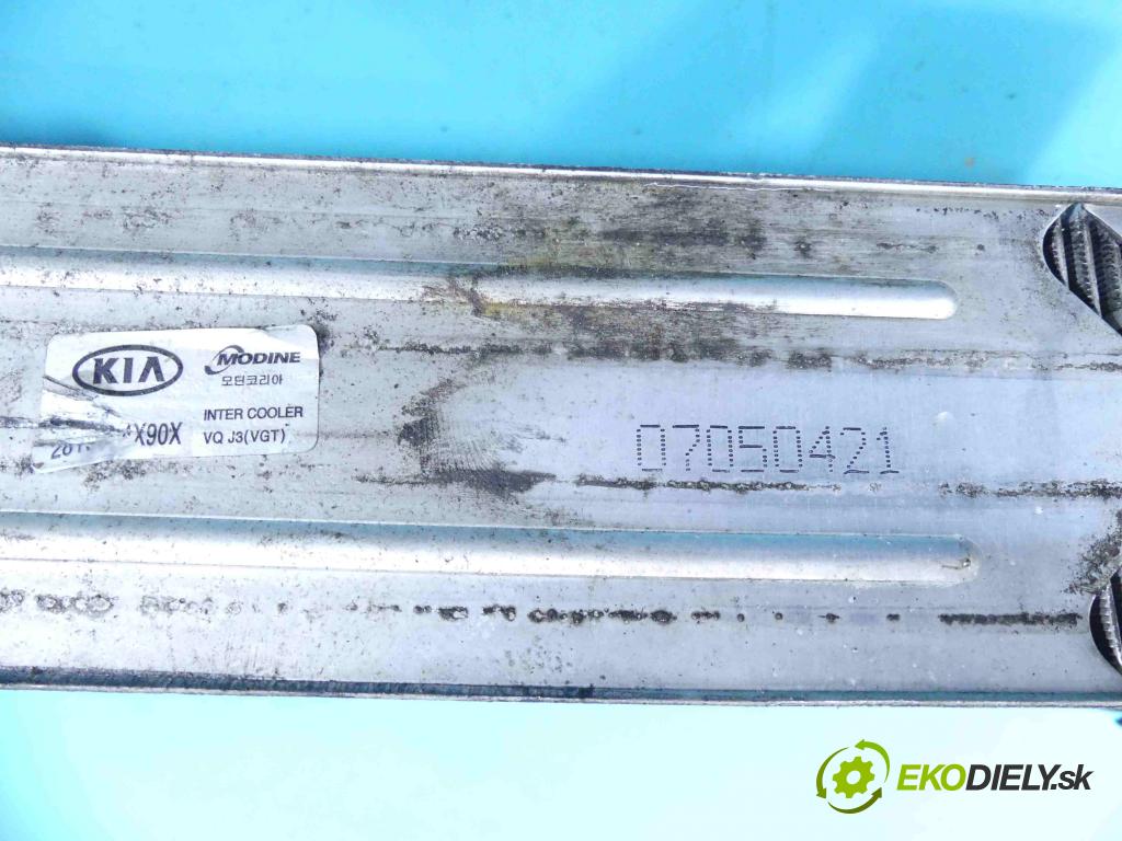 Kia Carnival II 2005-2014 2.9 crdi 185 hp manual 136 kW 2902 cm3 5- Intercooler  (Chladiče nasávaného vzduchu (intercoolery))