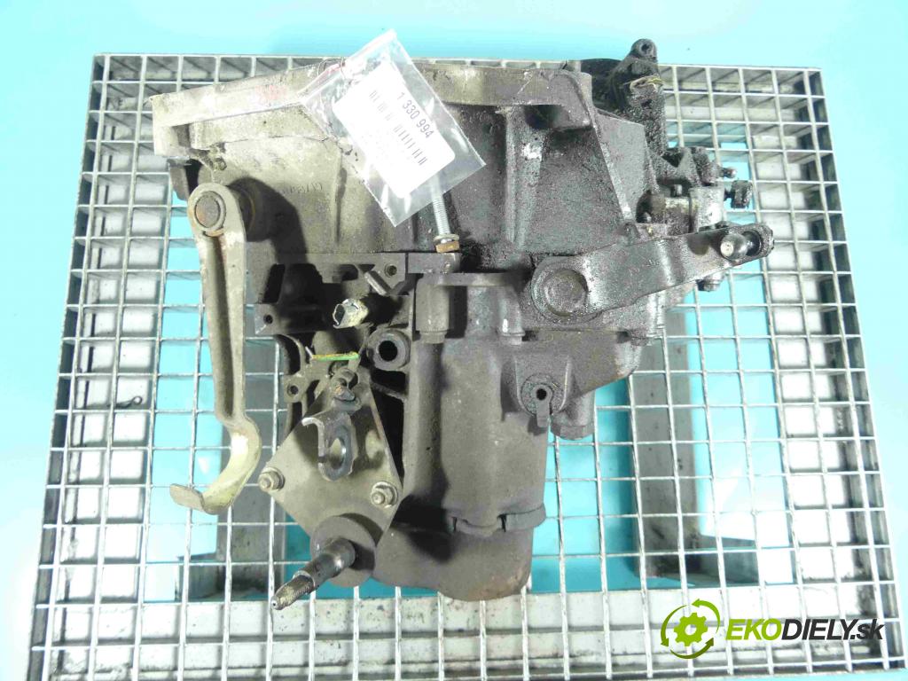 Peugeot 206 1.1 60 HP manual 44 kW 1124 cm3 5- prevodovka stupeň,rýchlosť manual 20CQ82