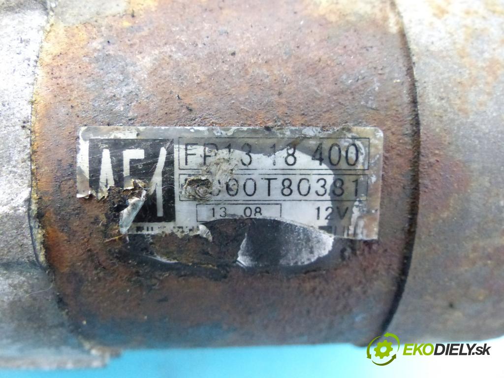 Mazda 323f 2.0 16v 131 HP manual 96 kW 1999 cm3 5- štartér M000T80381 (Štartéry)