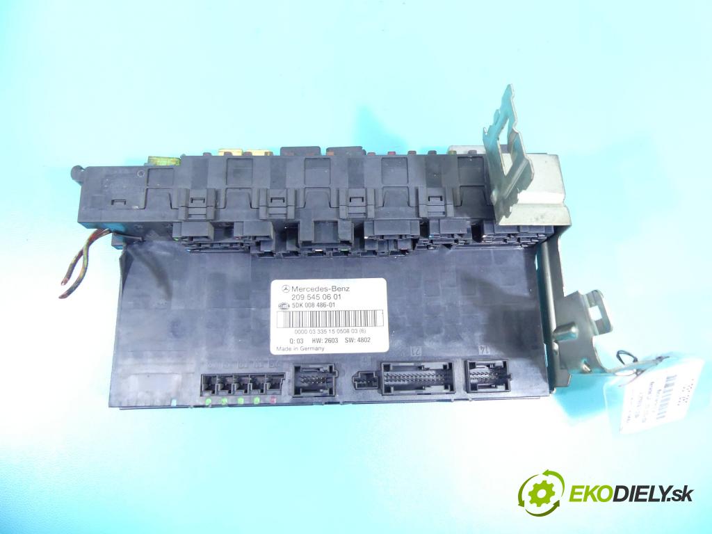 Mercedes CLK II C209 2002-2009 2.7 CDI 170 HP automatic 125 kW 2685 cm3 2- modul riadiaca jednotka 2095450601 (Ostatné)