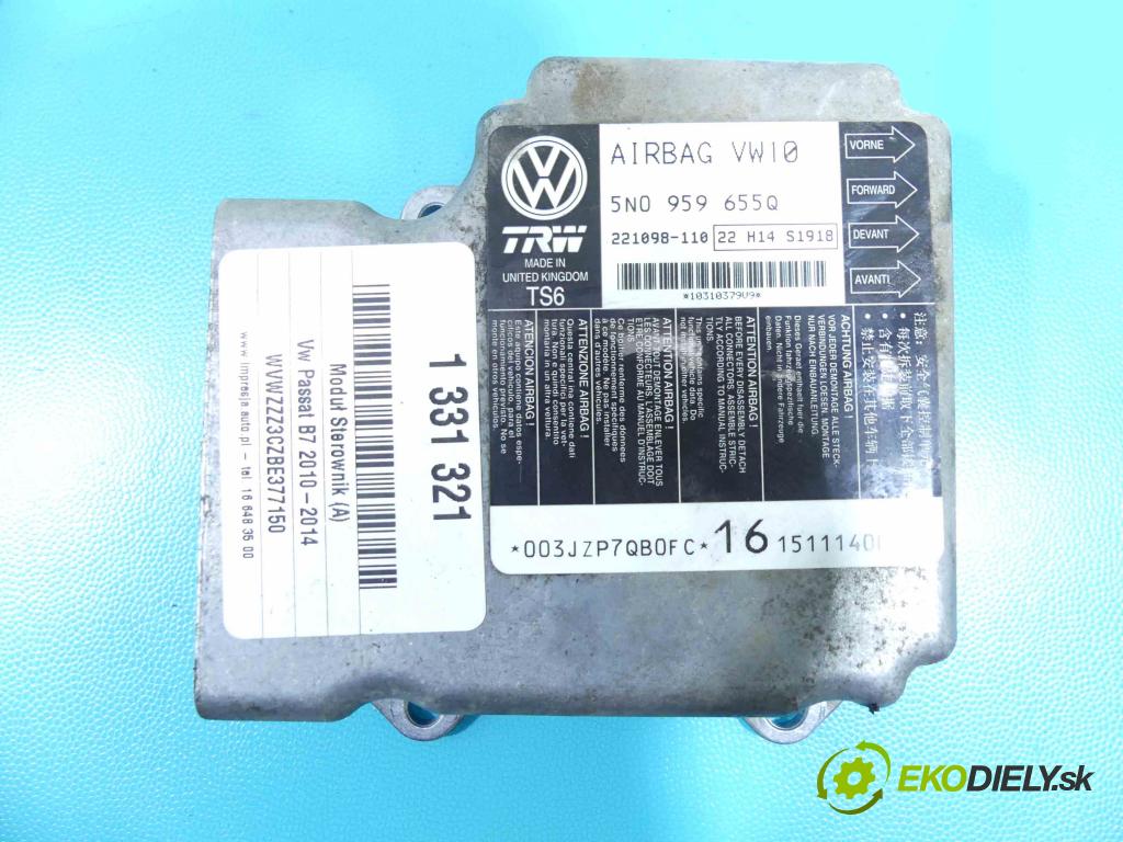 Vw Passat B7 2010-2014 2.0 tdi 140 HP manual 103 kW 1968 cm3 5- modul riadiaca jednotka 5N0959655Q (Ostatné)