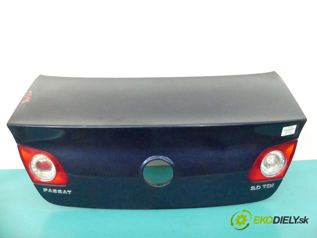 Vw Passat B6 2005-2010 2.0 tdi 140 hp manual 103 kW 1968 cm3 4- zadní kufrové dveře  (Zadní kapoty)