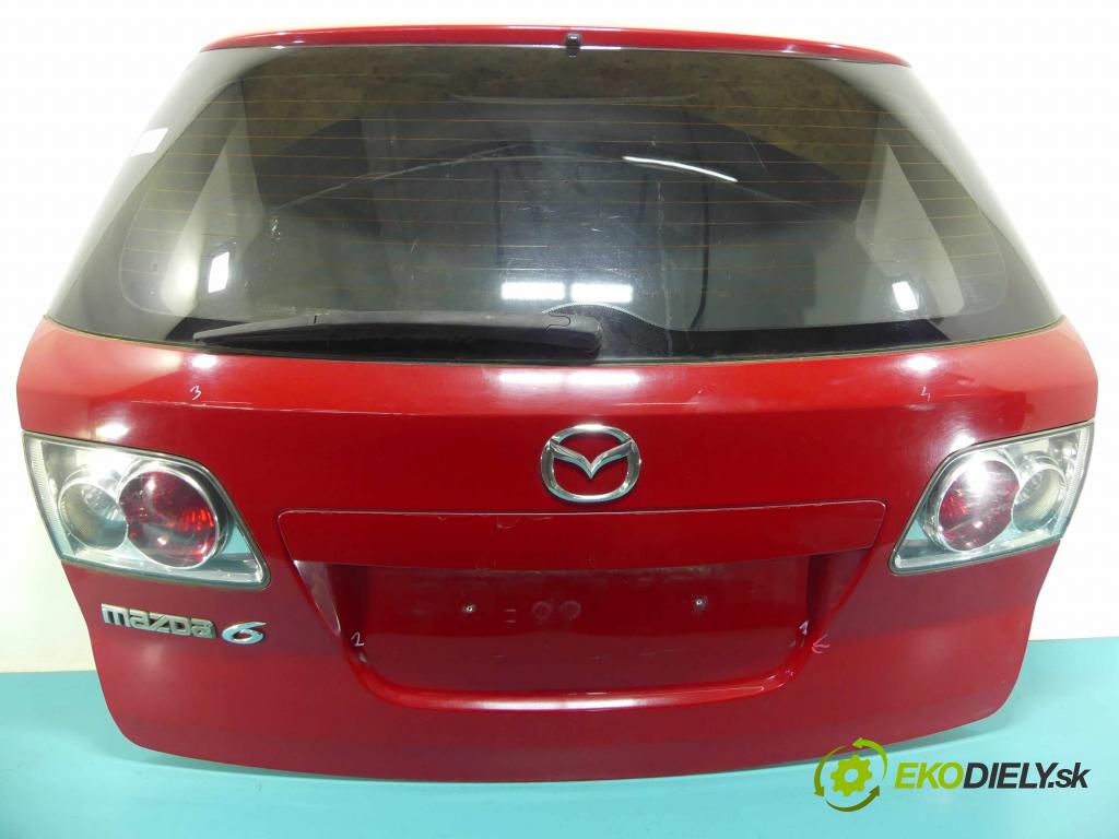 Mazda 6 I GG 2002-2007 1.8 16v 120 HP manual 88 kW 1798 cm3 5- zadna kufor  (Zadné kapoty)