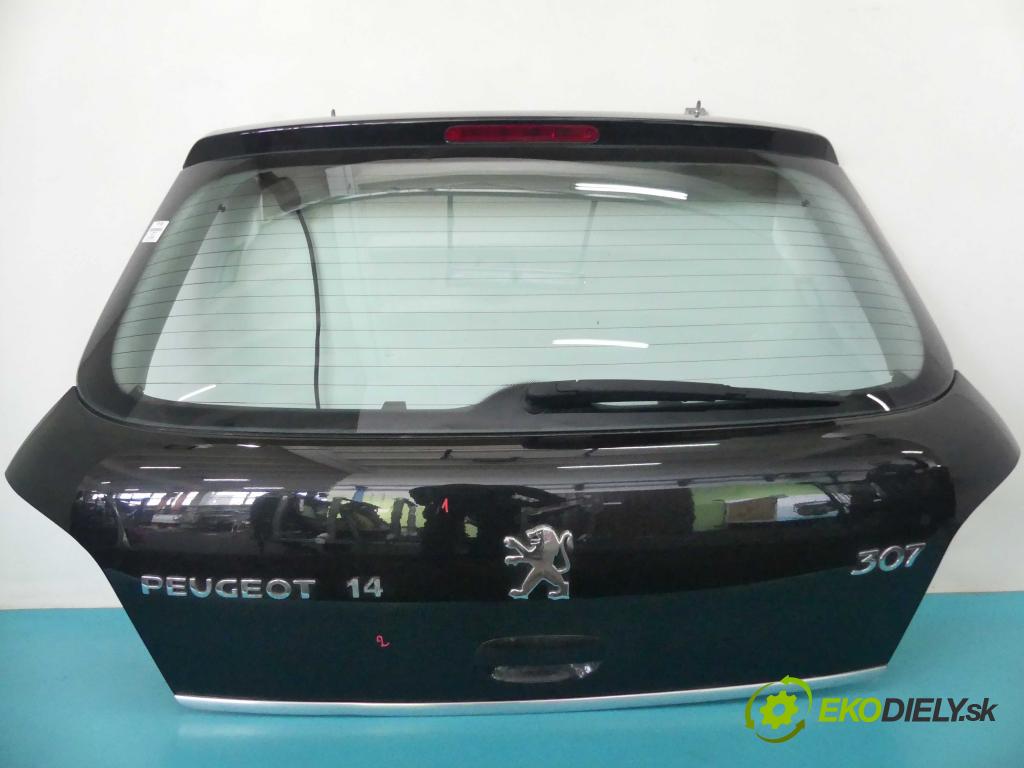 Peugeot 307 1.4 16v 88 HP manual 65 kW 1360 cm3 5- zadna kufor  (Zadné kapoty)