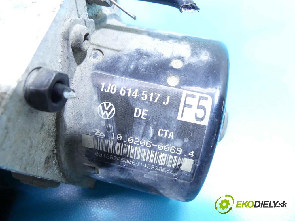 Vw Golf IV 1997-2003 1.6 FSI 110 HP manual 81 kW 1598 cm3 5- čerpadlo abs 1J0614517J (Pumpy ABS)