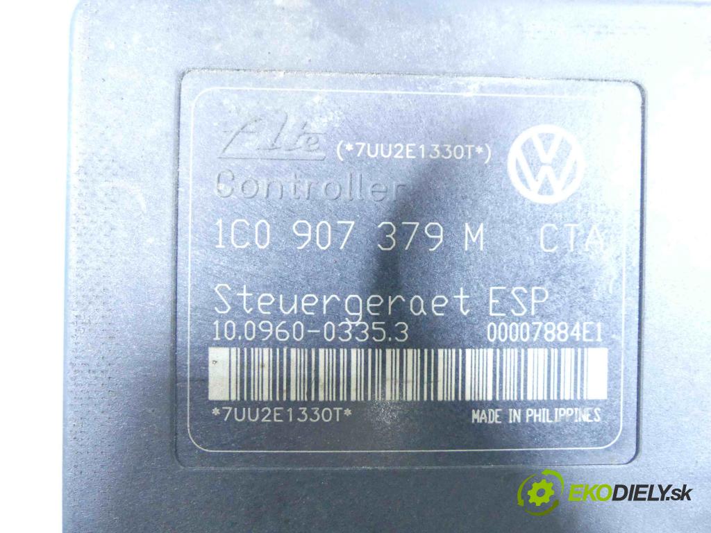 Vw Golf IV 1997-2003 1.6 FSI 110 HP manual 81 kW 1598 cm3 5- čerpadlo abs 1J0614517J (Pumpy ABS)