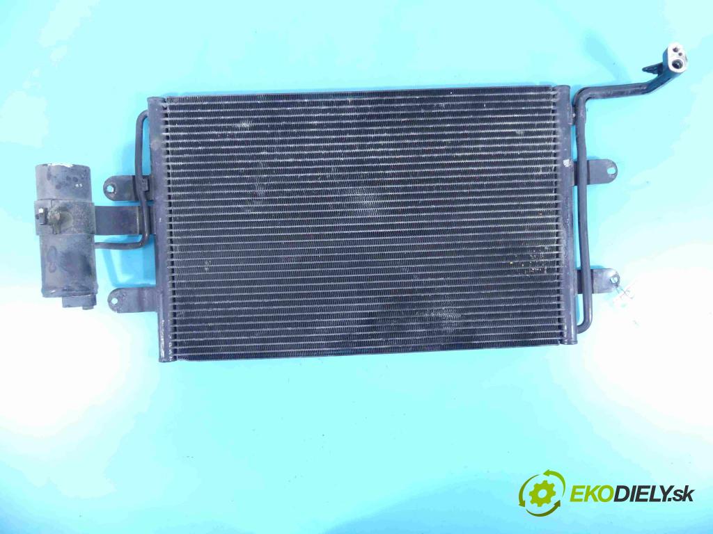 Vw Golf IV 1997-2003 1.6 FSI 110 HP manual 81 kW 1598 cm3 5- chladič klimatizácie 1J0820411D (Chladiče klimatizácie)