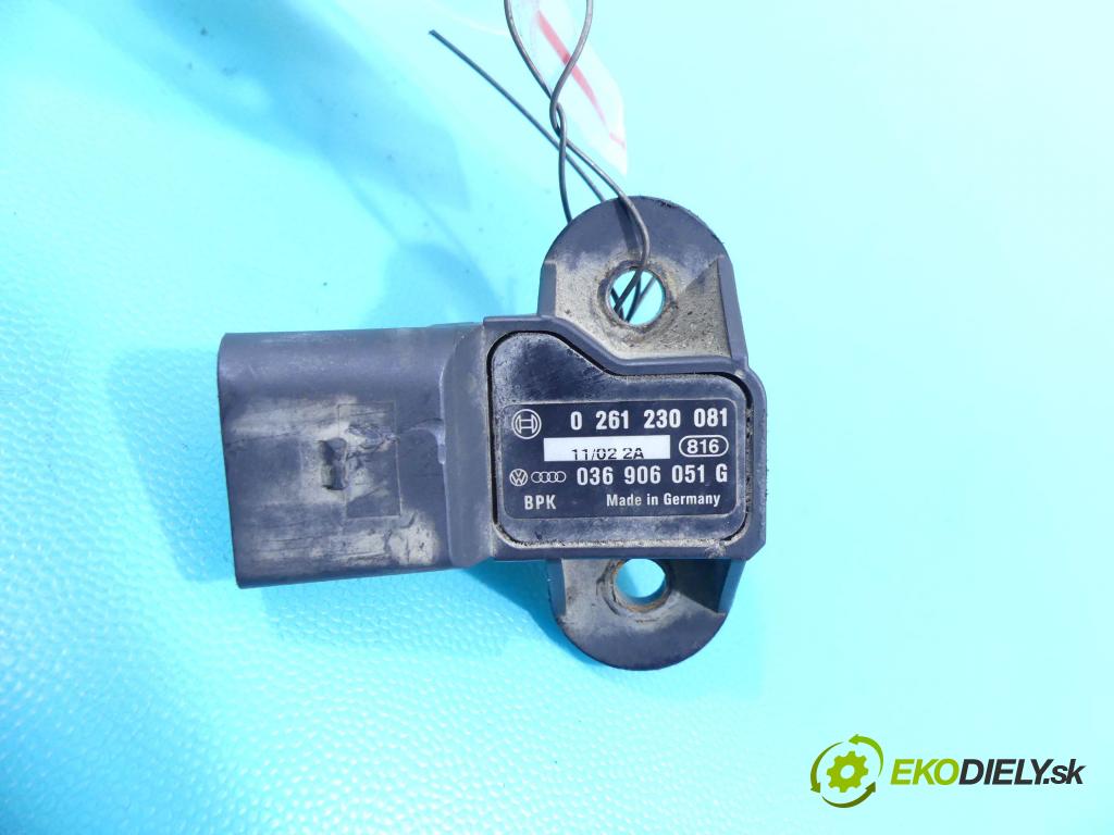 Vw Golf IV 1997-2003 1.6 FSI 110 hp manual 81 kW 1598 cm3 5- snímač tlaku 0261230081 (Snímače tlaku)