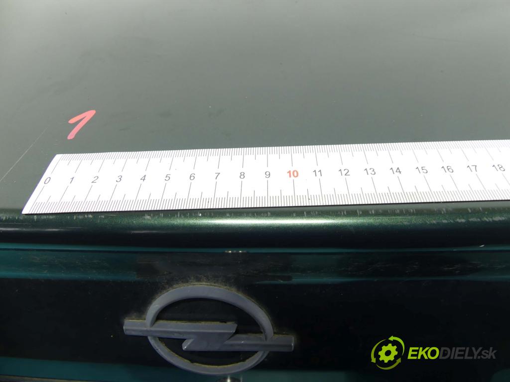 Opel Astra II 1998-2009 1.4 16v 90 hp manual 66 kW 1389 cm3 4- zadní kufrové dveře  (Zadní kapoty)