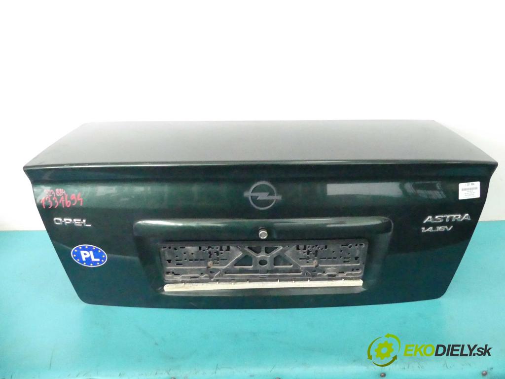 Opel Astra II 1998-2009 1.4 16v 90 hp manual 66 kW 1389 cm3 4- zadní kufrové dveře  (Zadní kapoty)