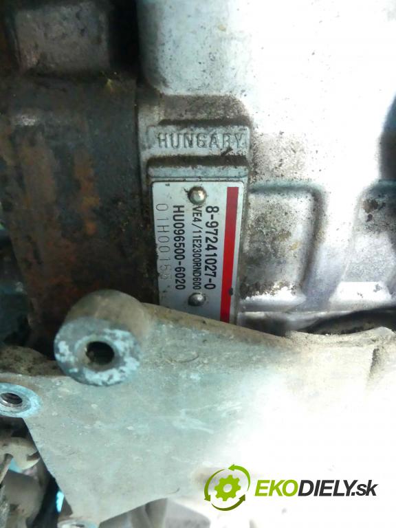 Opel Corsa C 2000-2006 1.7 dti 65 HP manual 48 kW 1686 cm3 3- čerpadlo vstrekovacia 8972410270 (Vstrekovacie čerpadlá)