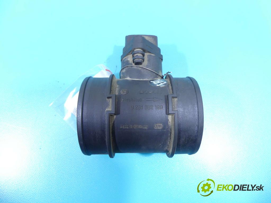 Opel Corsa C 2000-2006 1.7 dti 65 HP manual 48 kW 1686 cm3 3- průtokoměr: 0281002180 (Váhy vzduchu)