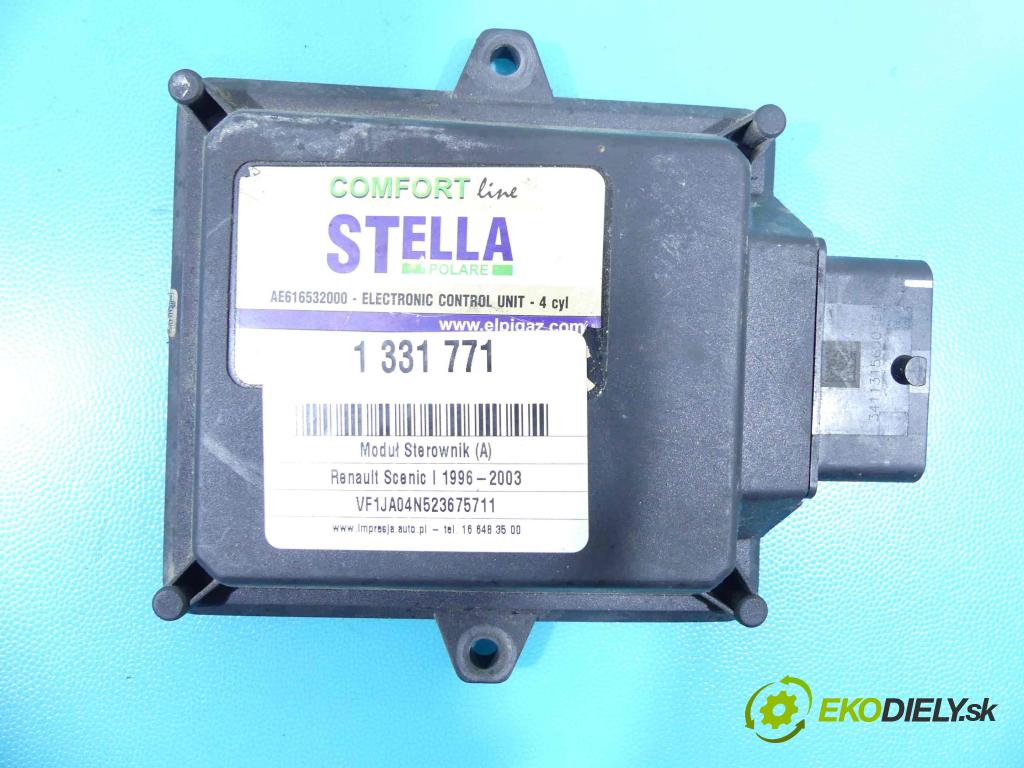 Renault Scenic I 1996-2003 1.6 16v 107 HP manual 79 kW 1598 cm3 5- modul riadiaca jednotka 3411315600454 (Ostatné)
