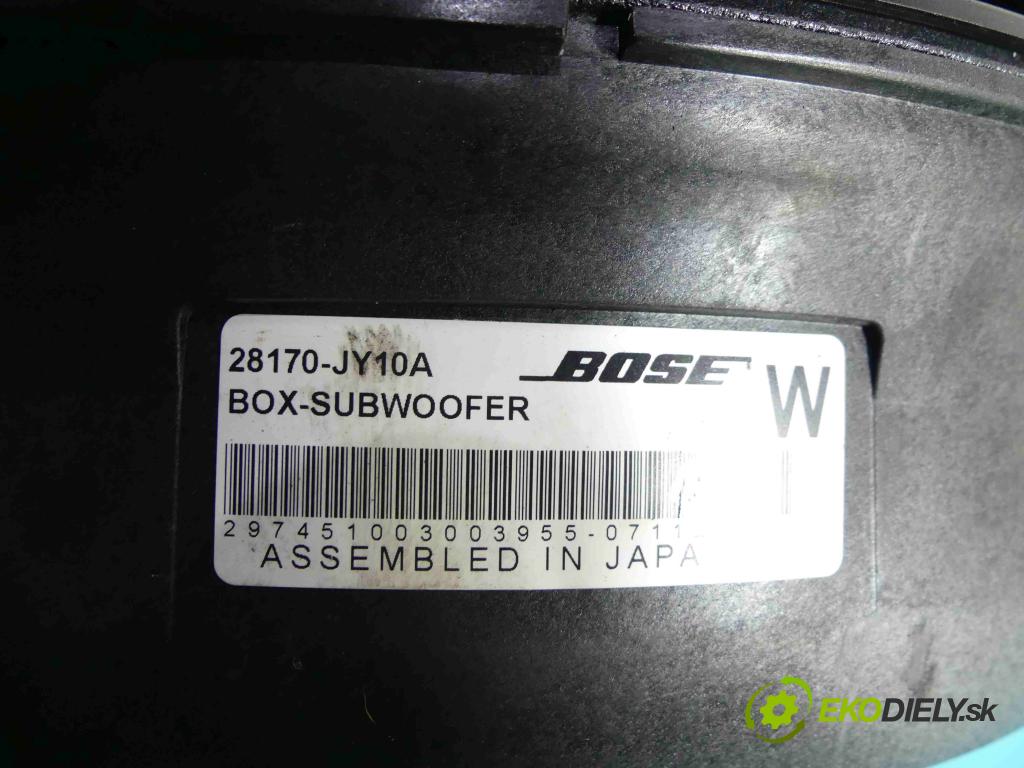 Renault Koleos I 2008-2016 2.0 DCI 173KM manual 127 kW 1995 cm3 5- Subwoofer: 28170-JY10A (Audio zariadenia)
