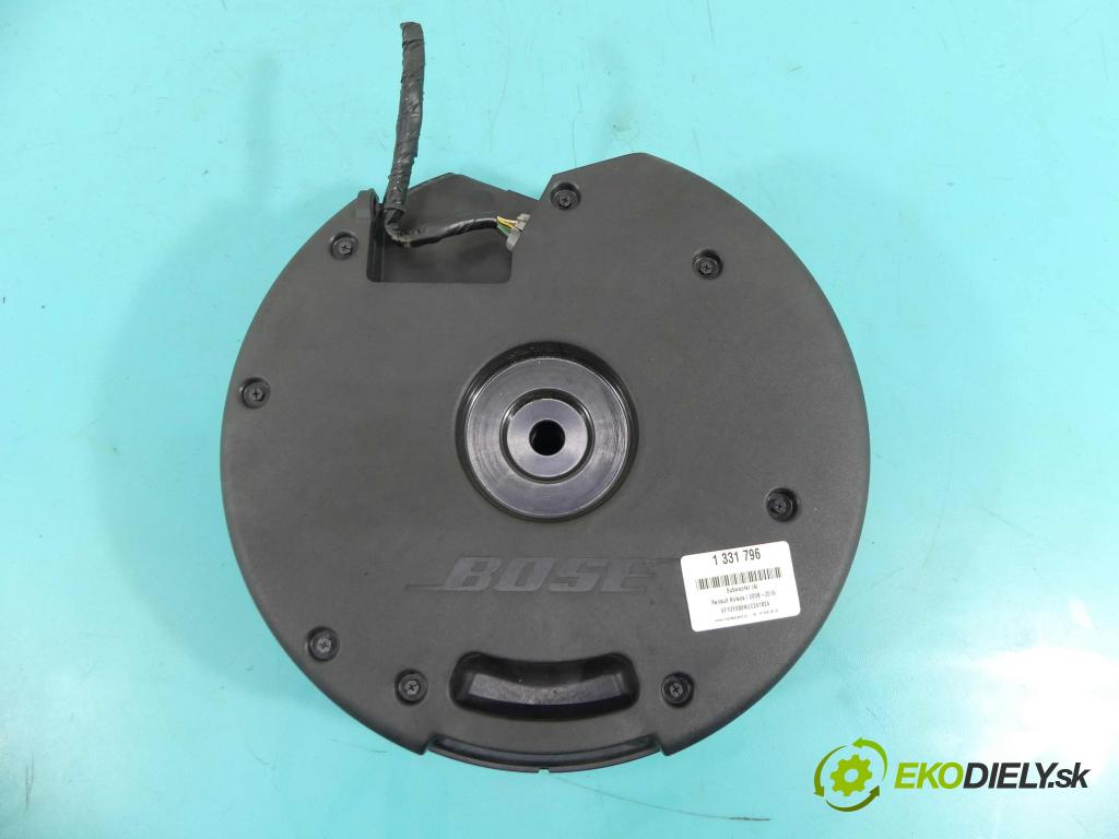 Renault Koleos I 2008-2016 2.0 DCI 173KM manual 127 kW 1995 cm3 5- Subwoofer: 28170-JY10A (Audio zariadenia)