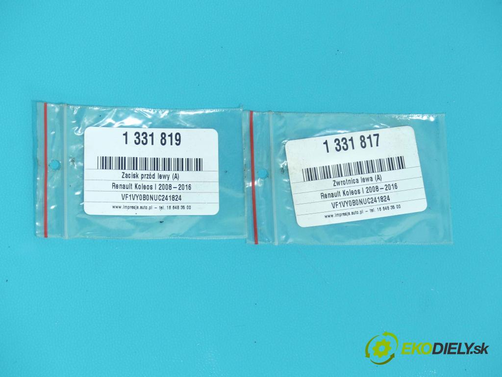 Renault Koleos I 2008-2016 2.0 DCI 173KM manual 127 kW 1995 cm3 5- náboj ľavé (Náboje)