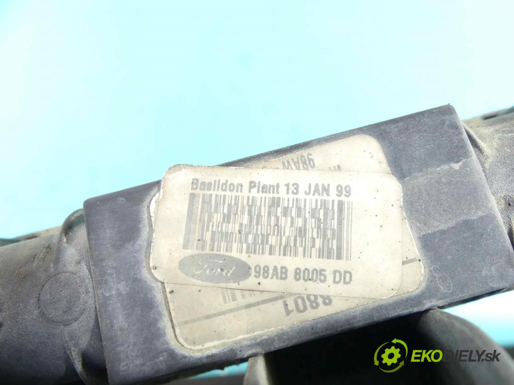 Ford Focus Mk1 1998-2004 1.8 16v 116 HP manual 85 kW 1796 cm3 5- chladič voda: 98AB8005DD (Chladiče vody)