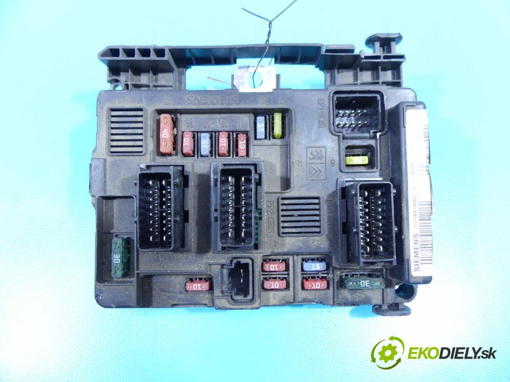 Peugeot Partner I 1996-2008 1.6 hdi 75 HP manual 55,2 kW 1560 cm3 5- modul riadiaca jednotka 9650618580 (Ostatné)