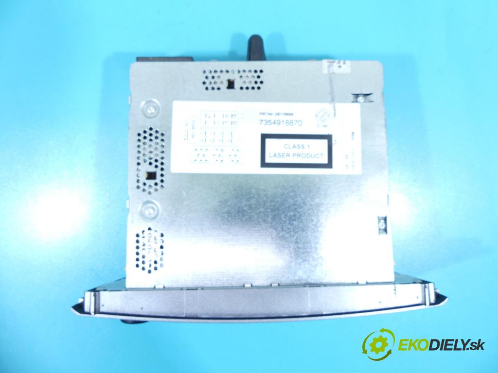 Fiat Punto Grande 1.4 77 HP manual 57 kW 1368 cm3 5- Radio originál 7354918870