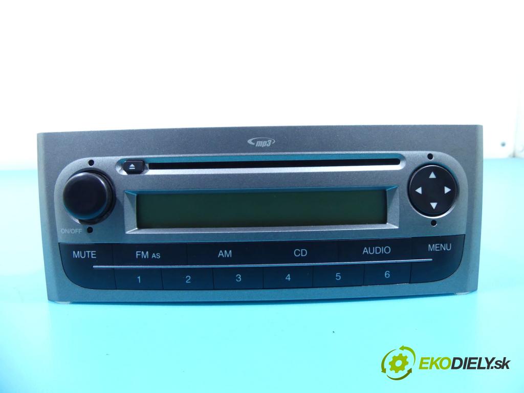 Fiat Punto Grande 1.4 77 HP manual 57 kW 1368 cm3 5- Radio originál 7354918870