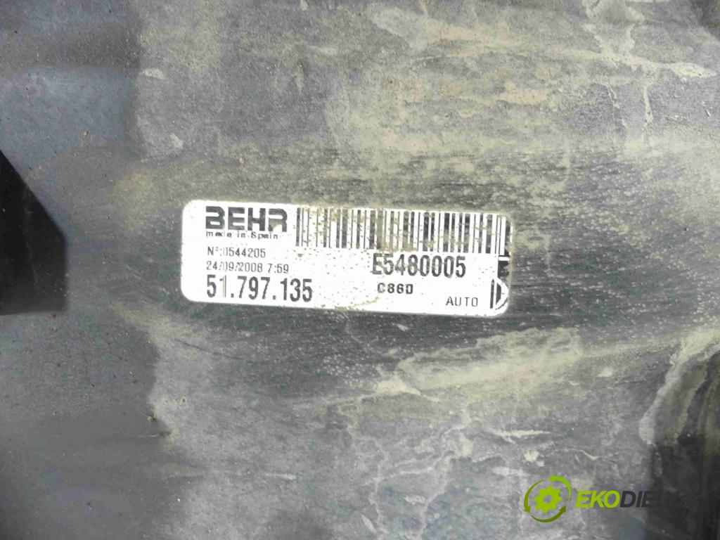 Fiat Punto Grande 1.4 77 HP manual 57 kW 1368 cm3 5- Ventilátor chladiča 51797135