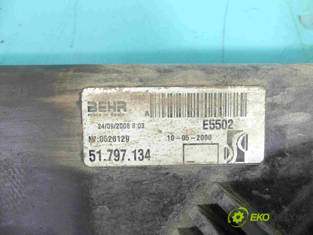 Fiat Punto Grande 1.4 77 HP manual 57 kW 1368 cm3 5- Ventilátor chladiča 51797135