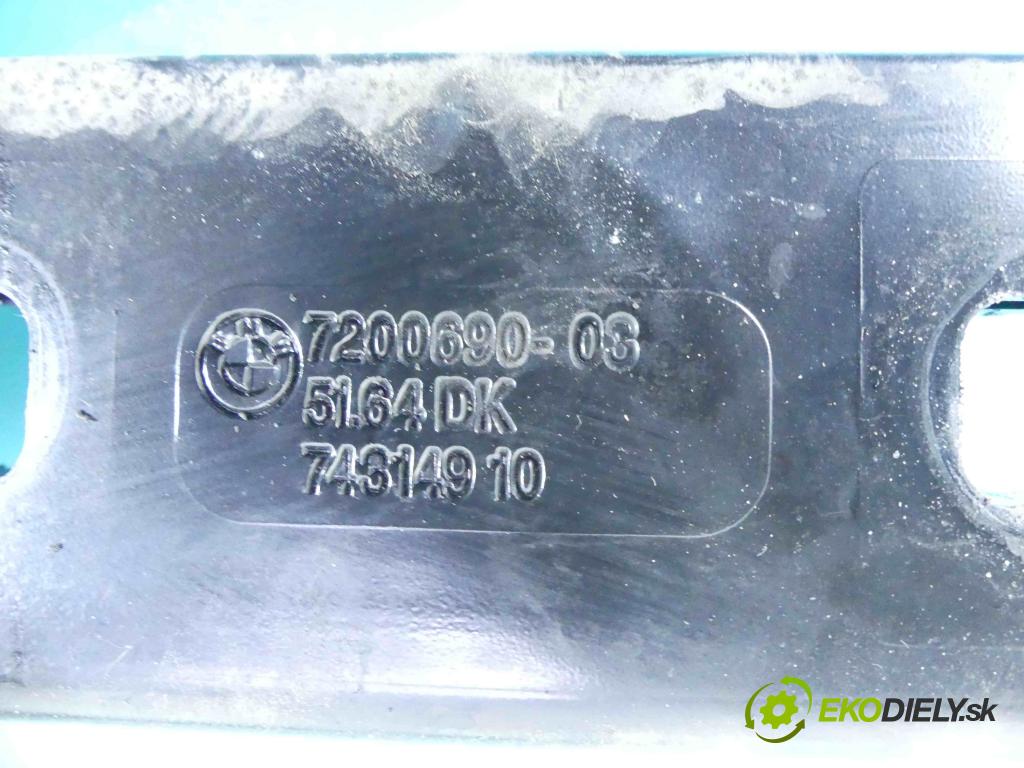 Bmw 5 F10 2010-2017 2.0 184 hp automatic 135 kW 1995 cm3 4- stěna přední 7200690 (Výztuhy přední)