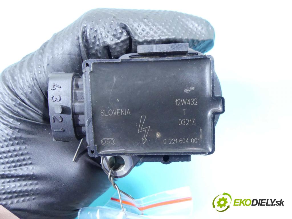 Volvo S60 I 2000-2010 2.4 20V 170 HP manual 125 kW 2435 cm3 4- cievka zapaľovacia 0221604001 (Zapaľovacie cievky, moduly)