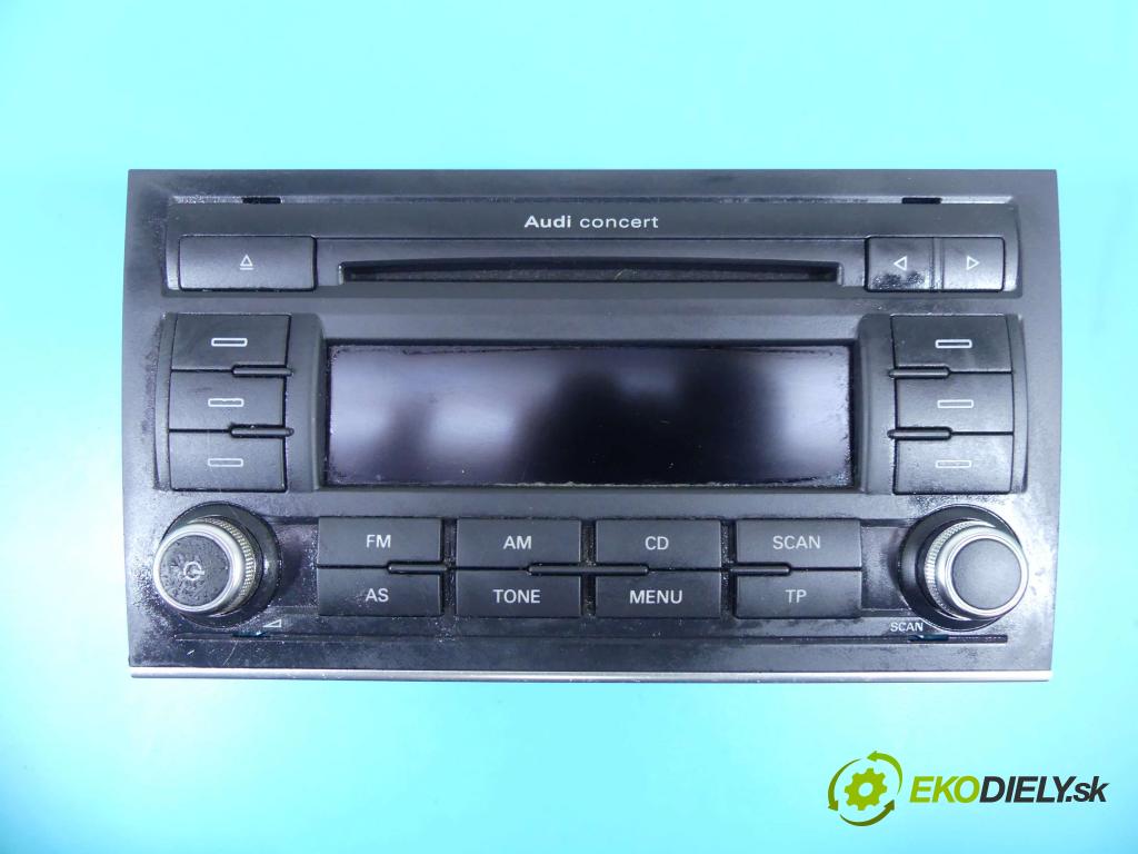 Audi A4 B7 2004-2008 1.8 T (ADR) 163 HP manual 120 kW 1781 cm3 5- Radio originál 8E0035186AK