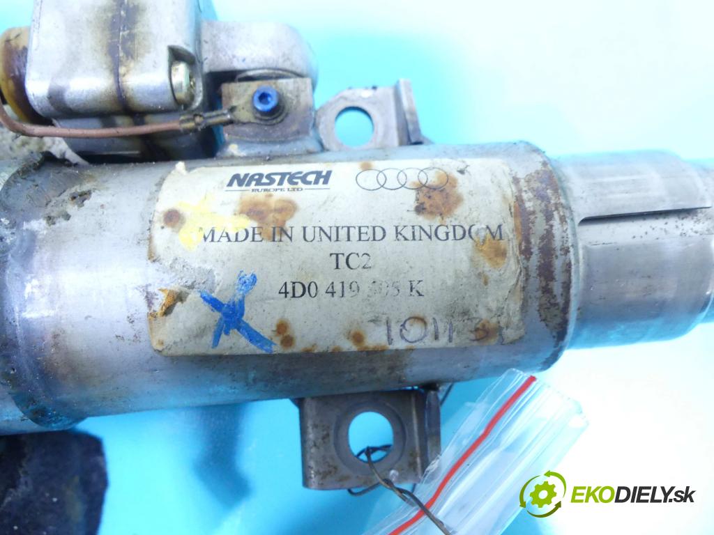 Audi A8 D2 1994-2002 4.2 V8 299KM automatic 220 kW 4172 cm3 4- Stĺpik volant 4D0419505K (Tyč riadenia (volantu))