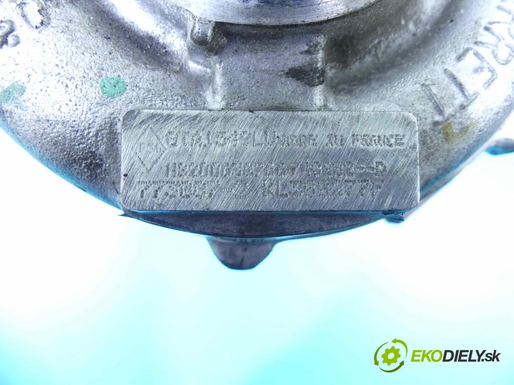 Renault Koleos I 2008-2016 2.0 DCI 173KM manual 127 kW 1995 cm3 5- turbodúchadlo, turbo 773087-2 (Turbodúchadlá (kompletné))