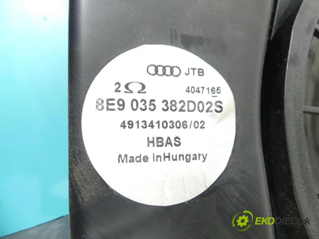 Audi A4 B7 2004-2008 1.8 T (ADR) 163 HP manual 120 kW 1781 cm3 5- Subwoofer: 8E9035223D (Audio zariadenia)