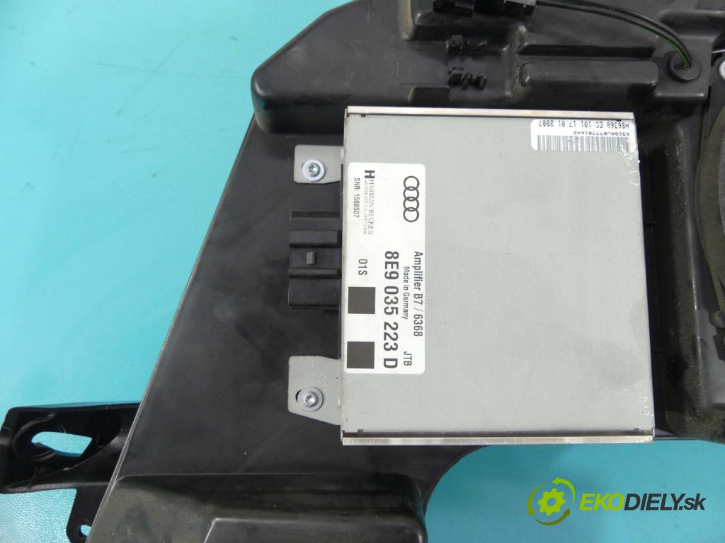 Audi A4 B7 2004-2008 1.8 T (ADR) 163 HP manual 120 kW 1781 cm3 5- Subwoofer: 8E9035223D (Audio zariadenia)