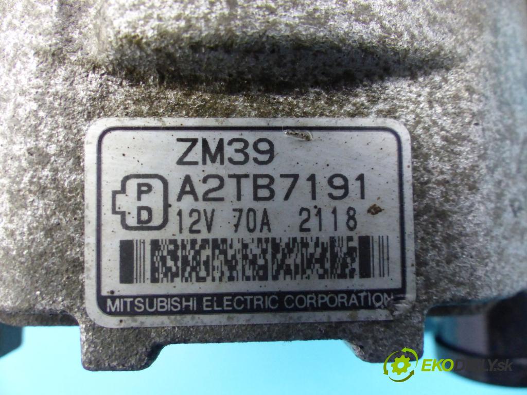 Mazda 323f 1.6 16v 98 hp manual 72 kW 1598 cm3 5- Alternator A2TB7191 (Alternátory)