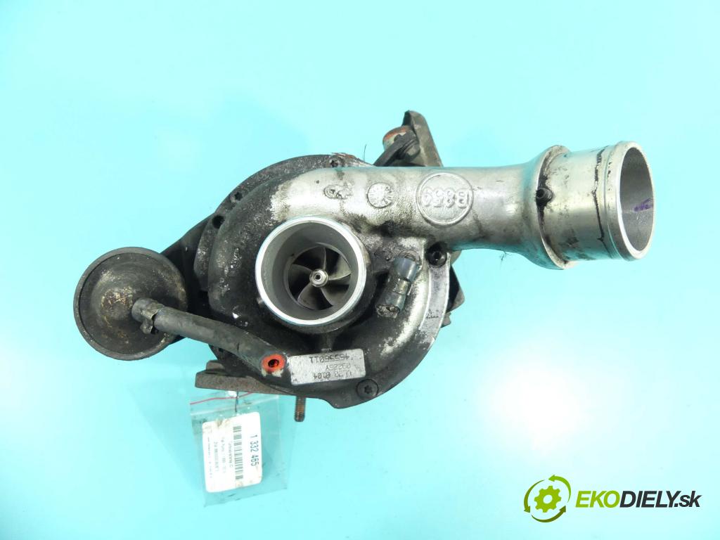 Fiat Punto II 1999-2010 1.9 jtd 80 HP manual 59 kW 1910 cm3 5- turbodúchadlo, turbo VL20 (Turbodúchadlá (kompletné))