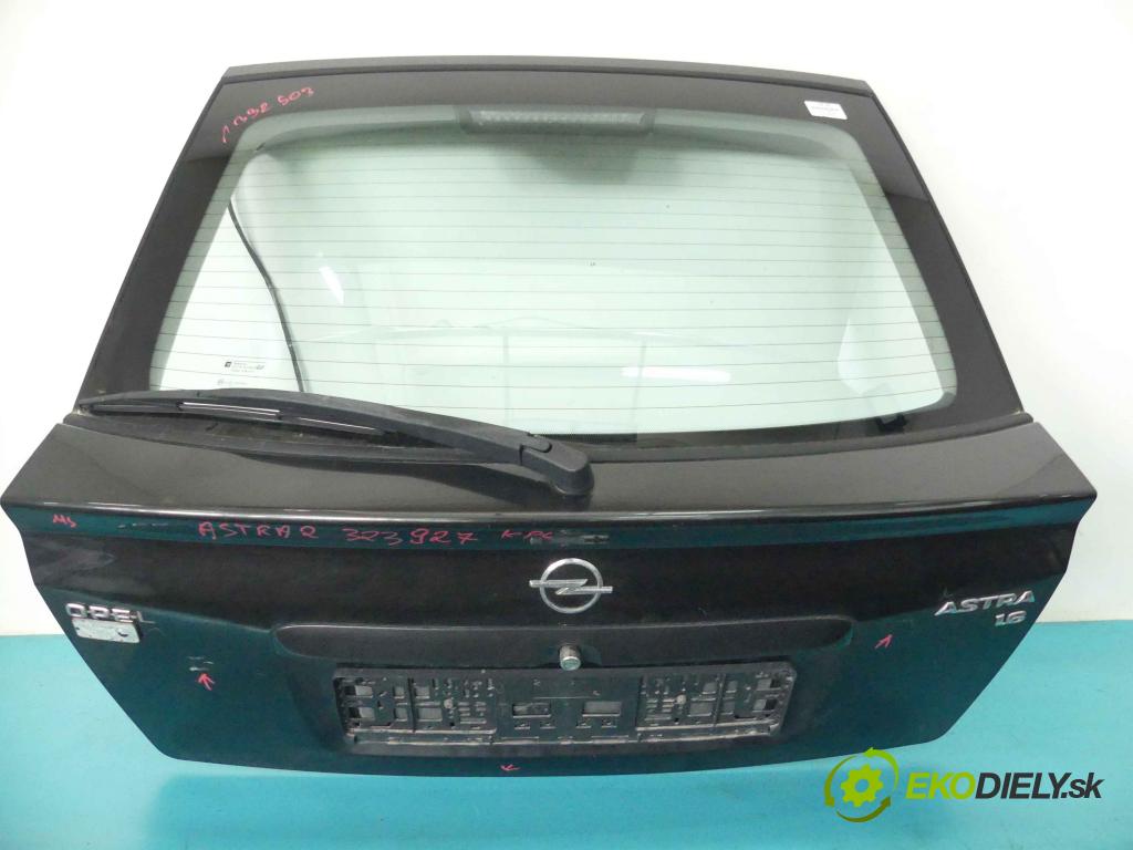 Opel Astra II 1998-2009 1.6 75 hp manual 55 kW 1598 cm3 5- zadní kufrové dveře  (Zadní kapoty)