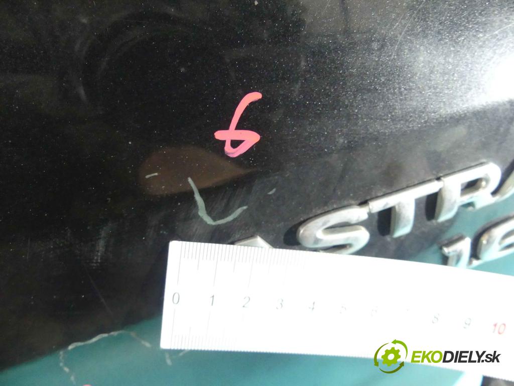 Opel Astra II 1998-2009 1.6 75 hp manual 55 kW 1598 cm3 5- zadní kufrové dveře  (Zadní kapoty)