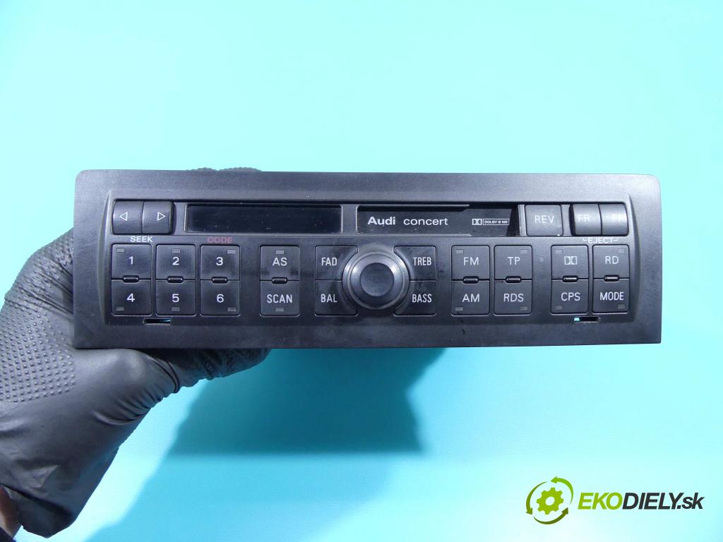 Audi A8 D2 1994-2002 2.8 V6 193 HP automatic 142 kW 2771 cm3 4- Radio originál 4D0035186C