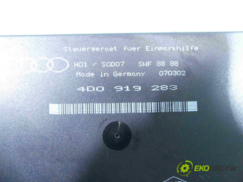 Audi A8 D2 1994-2002 2.8 V6 193 HP automatic 142 kW 2771 cm3 4- modul riadiaca jednotka 4D0919283 (Ostatné)
