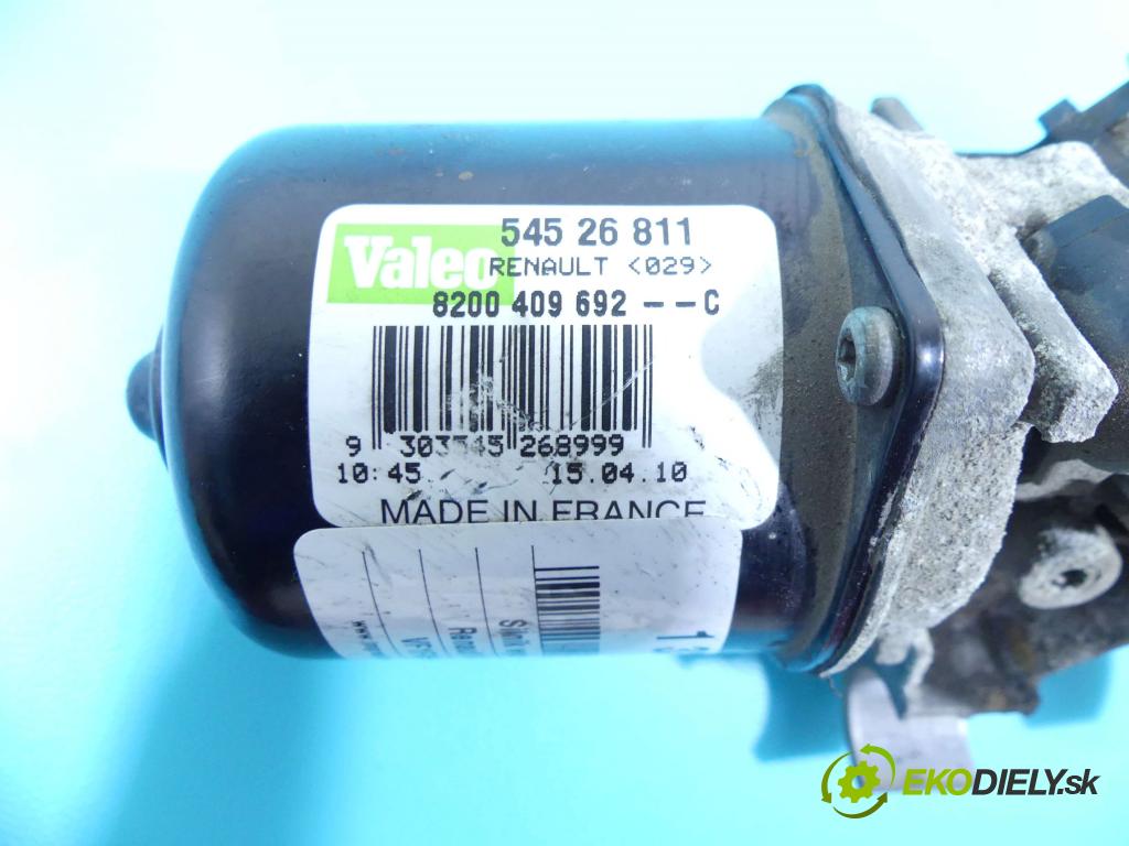 Renault Kangoo II 2008- 1.5 dci 86 hp manual 63 kW 1461 cm3 5- motor stěračů přední 54001902