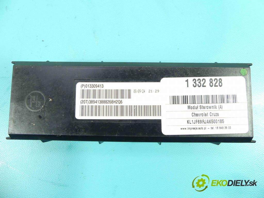 Chevrolet Cruze 2.0 VCDi: 150 HP manual 110 kW 1991 cm3 4- modul riadiaca jednotka 013309413 (Ostatné)