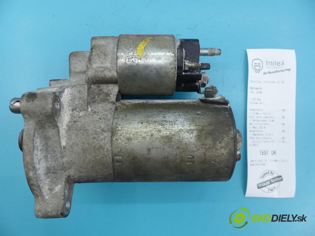 Citroen C4 I 2004-2011 1.4 16v 88 HP manual 65 kW 1360 cm3 5- štartér 0001112041 (Štartéry)