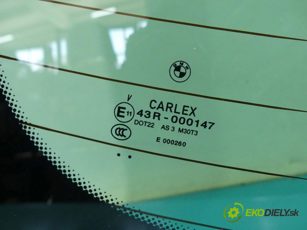 Bmw 5 F10 2010-2017 2.0 184 hp automatic 135 kW 1995 cm3 4- sklo zadní  (Okna zadní)