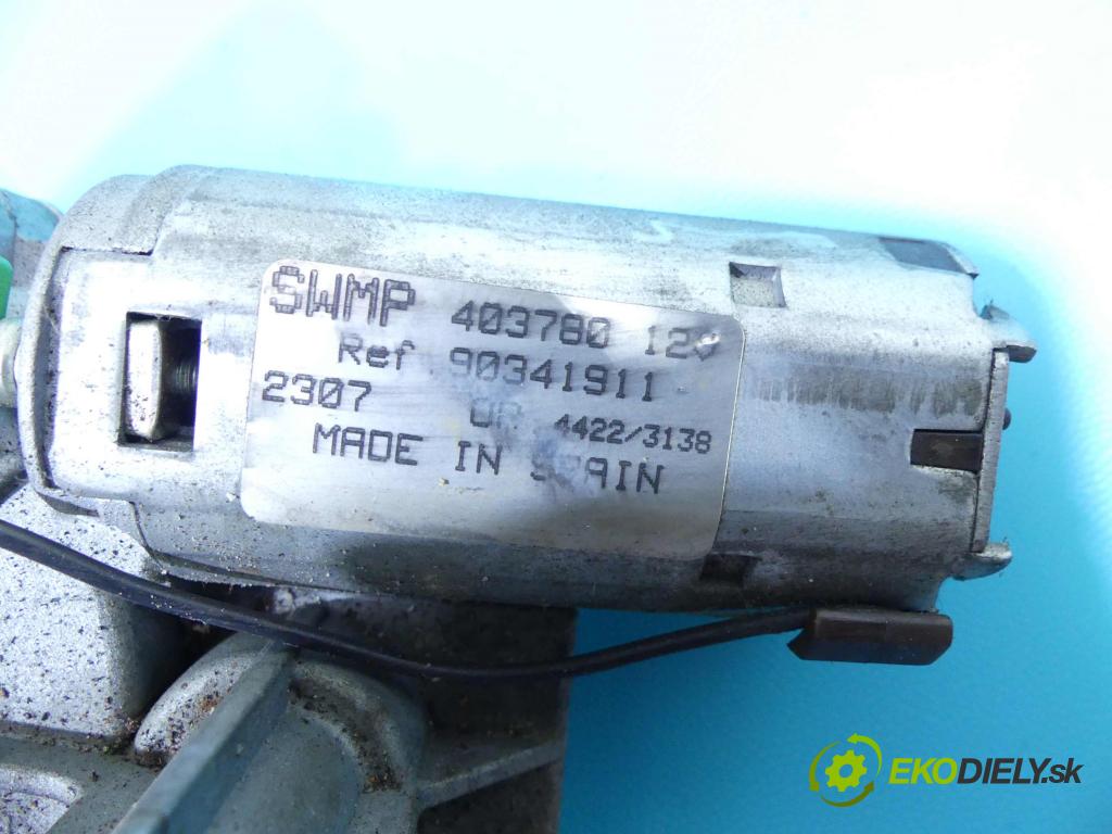 Opel Astra I 1991-2002 1.6 16v 101 HP manual 74 kW 1598 cm3 5- motor stieračov zadné 90341911