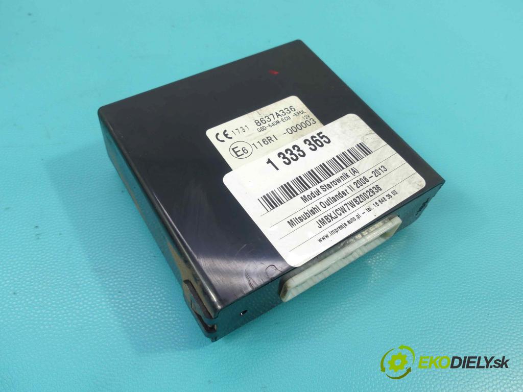 Mitsubishi Outlander II 2006-2013 2.2 DI-D 156 HP manual 115 kW 2179 cm3 5- modul riadiaca jednotka 8637A336 (Ostatné)