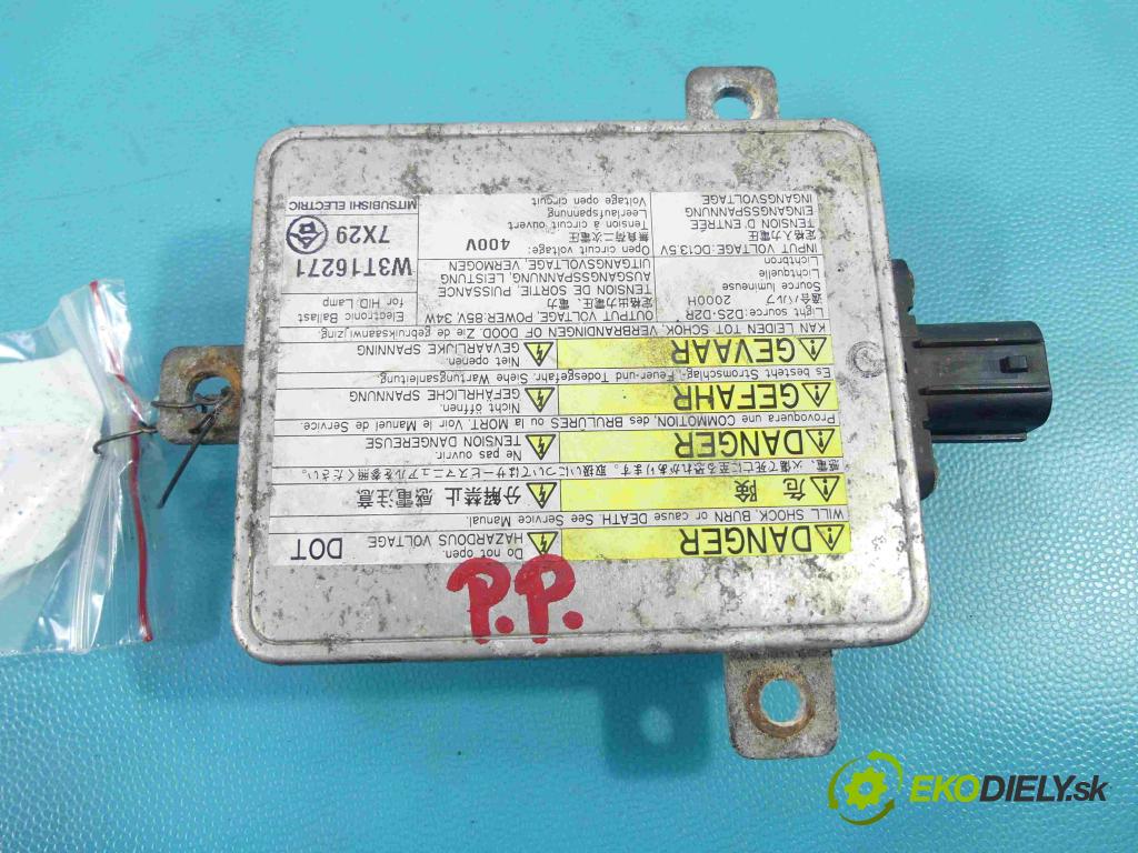 Mitsubishi Outlander II 2006-2013 2.2 DI-D 156 HP manual 115 kW 2179 cm3 5- střídač: xenon W3T16271 (Riadiace jednotky xenónu)